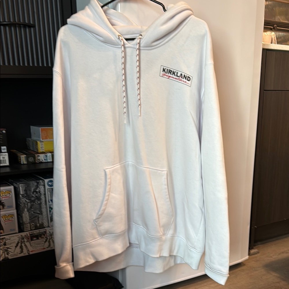 Kirkland Signature Classic White Hoodie